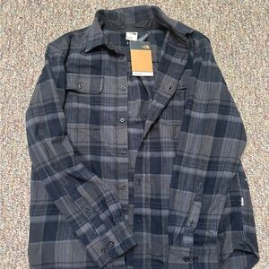 The North Face Men's Black Plaid Jacket
